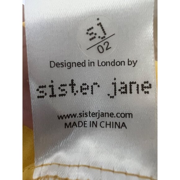 Sister Jane Yellow Midi Dress with Elegant Design - Picture 9 of 9